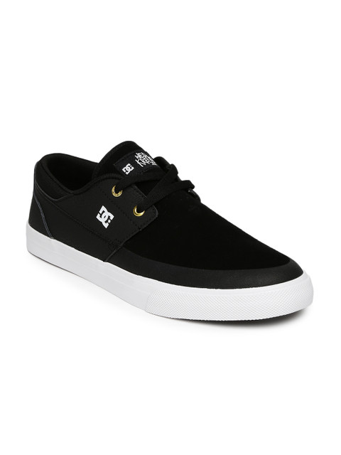 

DC Men Black Super Suede Sneakers