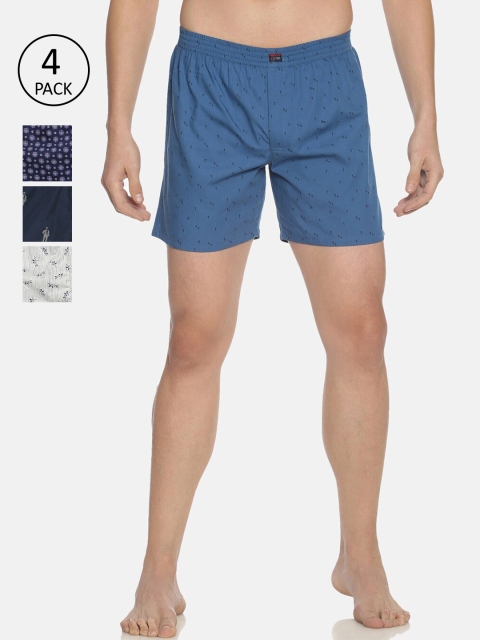 

IVOC Men Pack of 4 Boxers 12917330-1-13246056-1-13142016-1-13552708-1-Navy Blue