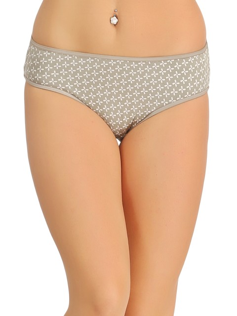 

Clovia Women Grey Printed Briefs PN0610P01