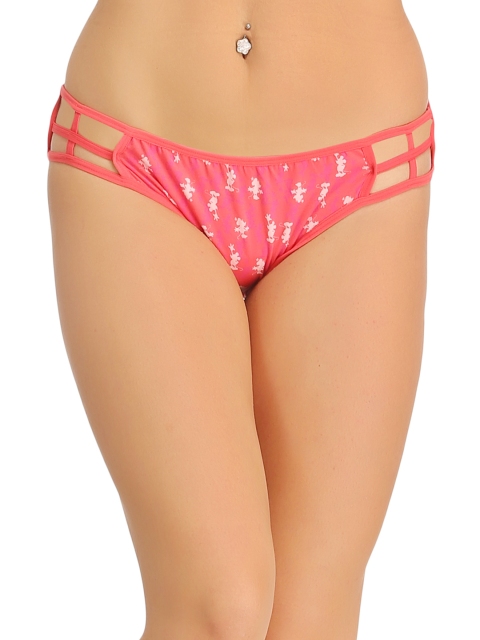 

Clovia Women Pink Printed Briefs PN0642P14