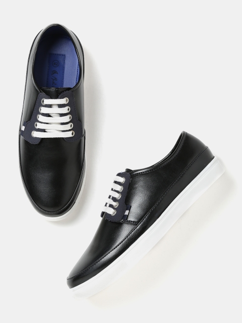 

Mast & Harbour Men Black Sneakers