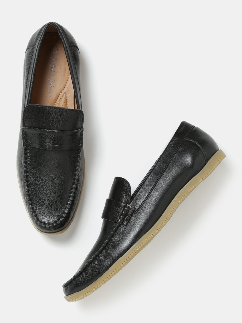 

Mast & Harbour Men Black Loafers