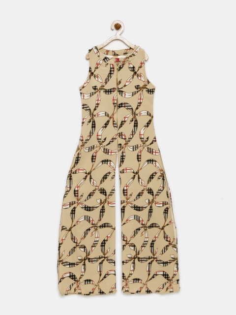 

Tiny Girl Beige Printed Maxi Top