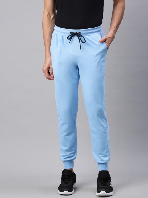 

abof Men Black Solid Joggers, Blue