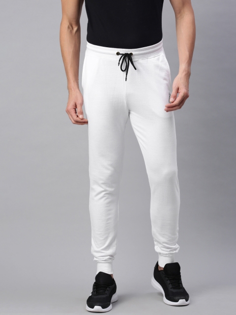 

abof Men White Solid Regular Fit Joggers