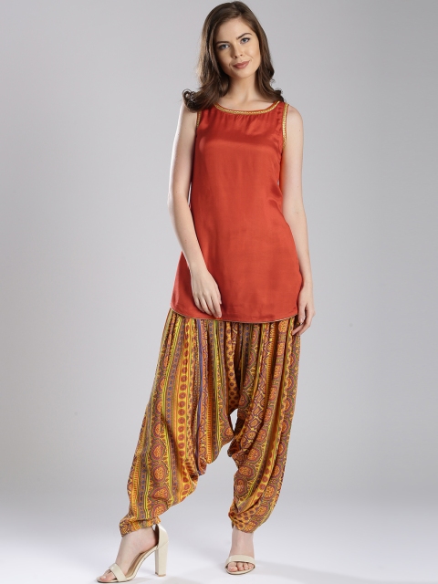 

IMARA by Orange & Yellow Salwar Suit