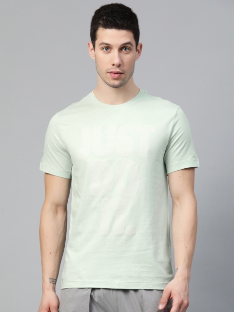 

Nike Men Green Just Do It Wash Outdoor T-shirt