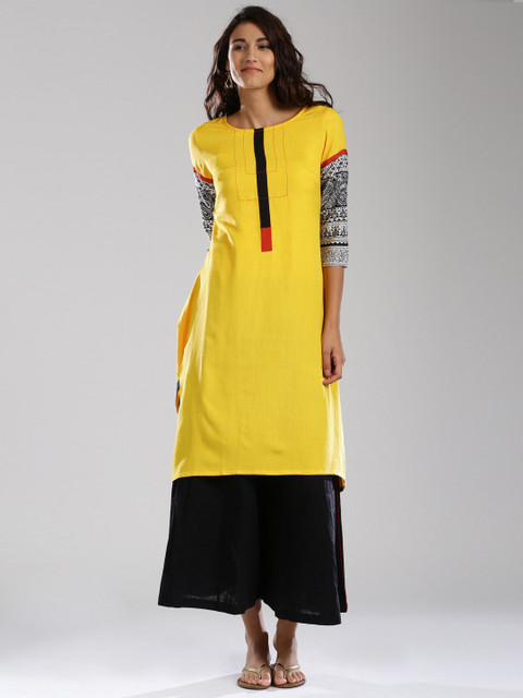 

IMARA Yellow Kurta