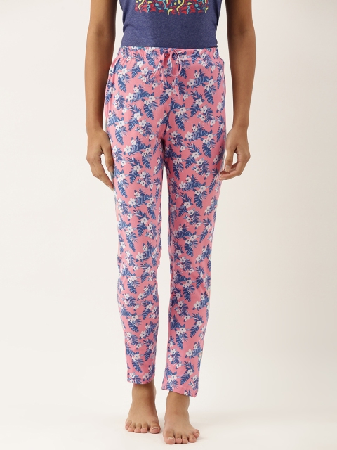 

ETC Women Pink Floral Print Lounge Pant