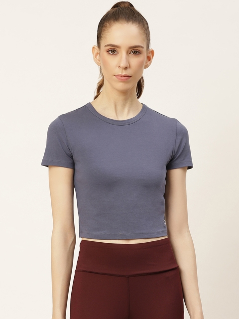 

KICA Women Blue Cropped T-shirt