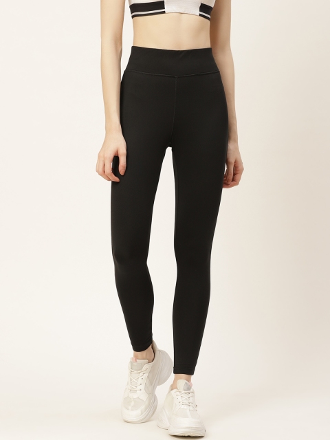 

KICA Women Black Solid High-Rise Tights