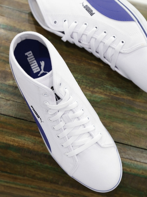 

PUMA Men White Elsu V2 CV IDP Sneakers