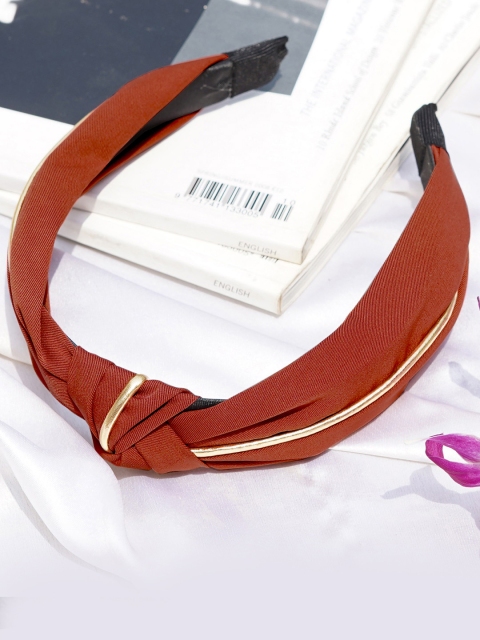 

JOKER & WITCH Women Red & Black Hairband