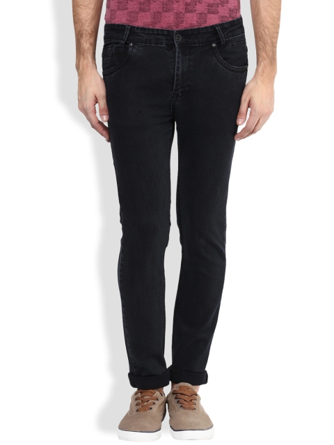 

Mufti Black Narrow Fit Stretchable Jeans