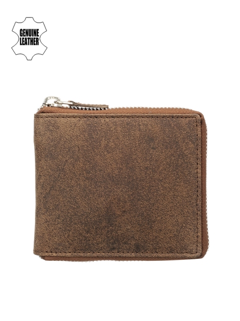 

Teakwood Leathers Unisex Brown Leather Wallet