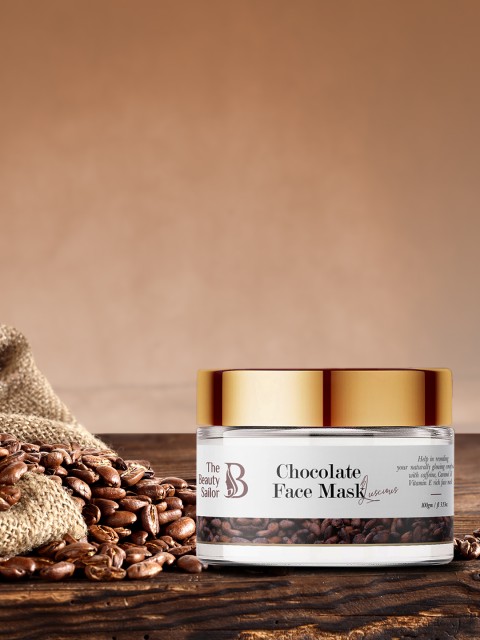 

The Beauty Sailor Pack Of 2 Chocolate Face Mask 100 gm, White