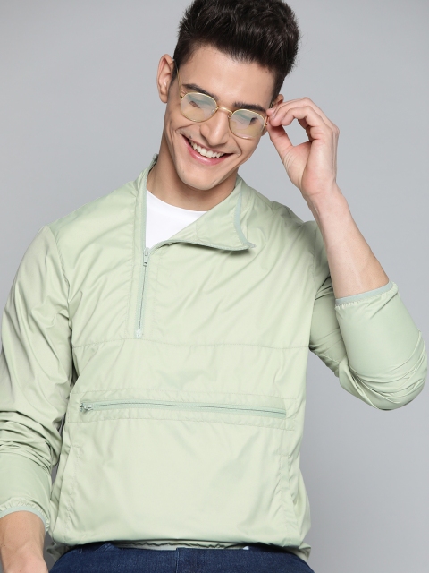 

Mast & Harbour Men Green Lightweight Tailored Jacket