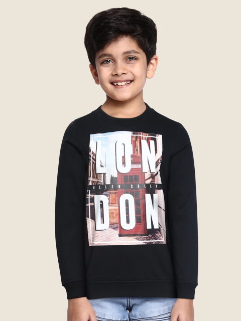 

Allen Solly Junior Boys Black Printed Sweatshirt