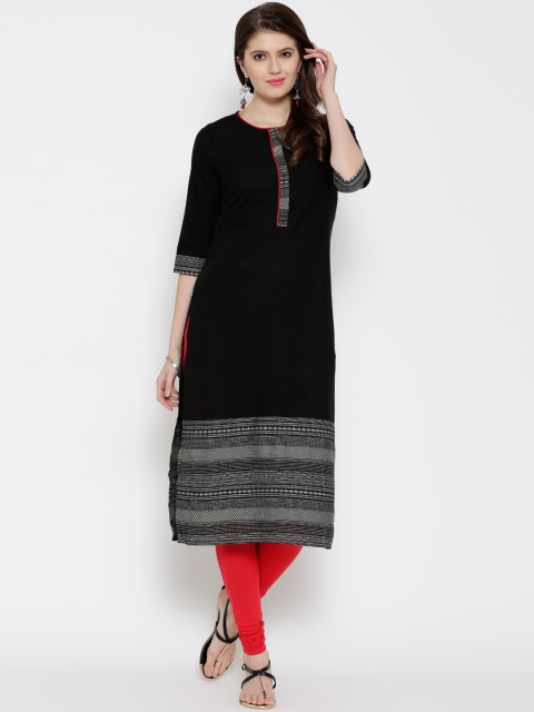 

Aurelia Black Kurta