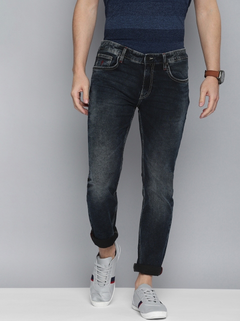 

Indian Terrain Men Blue Trenton Tapered Fit Light Fade Stretchable Jeans