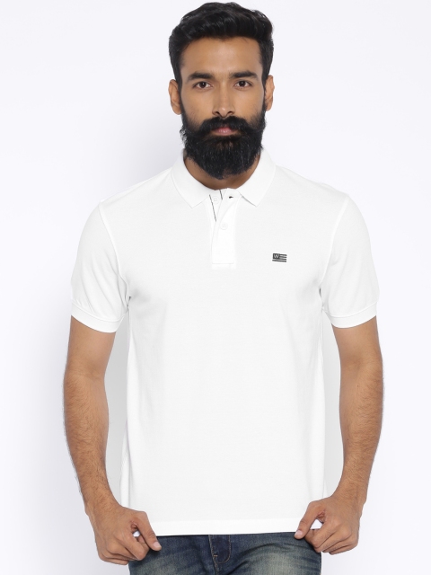 Wrangler White Polo T-shirt Wrangler White Polo T-shirt