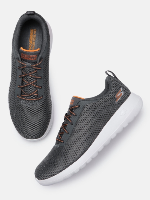 

Skechers Men Charcoal Grey GO WALK MAX- EFFORT Walking Shoes
