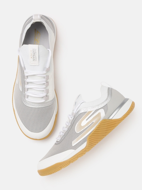 

Skechers Men White & Gold VIPER - COMPETITOR Training Shoes