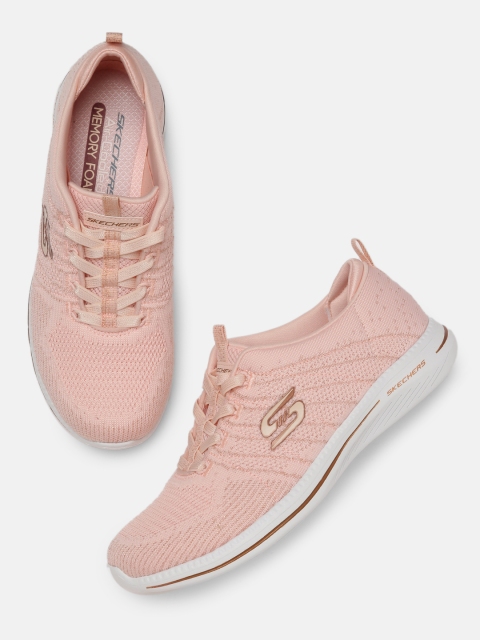 

Skechers Women Pink City Pro Glow On Sneakers