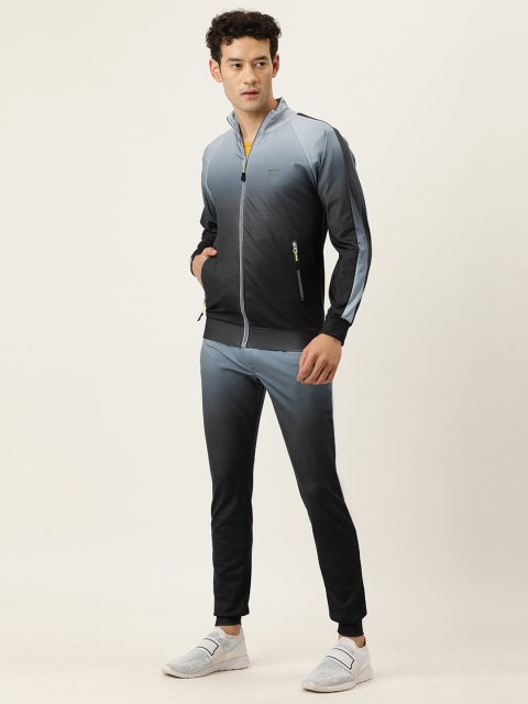 

Sports52 wear Men Grey & Black Ombre Tracksuit