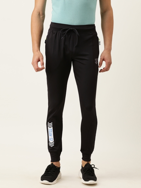 

Sports52 wear Men Black Solid Slim Fit Joggers