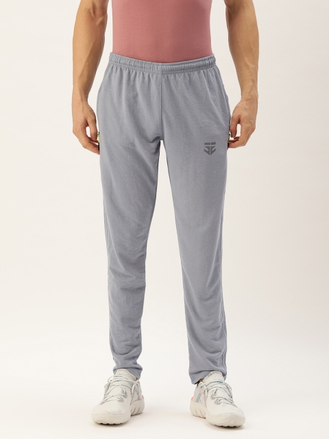 

Sports52 wear Men Grey Solid Slim Fit Track Pants