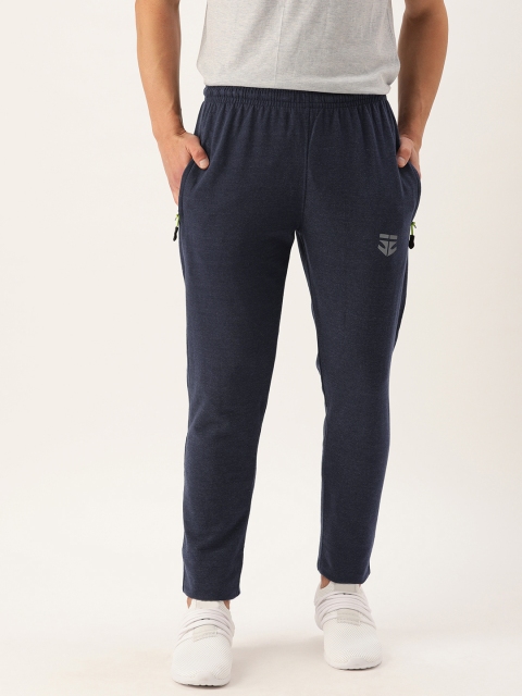 

Sports52 wear Men Navy Blue Solid Slim Fit Track Pants