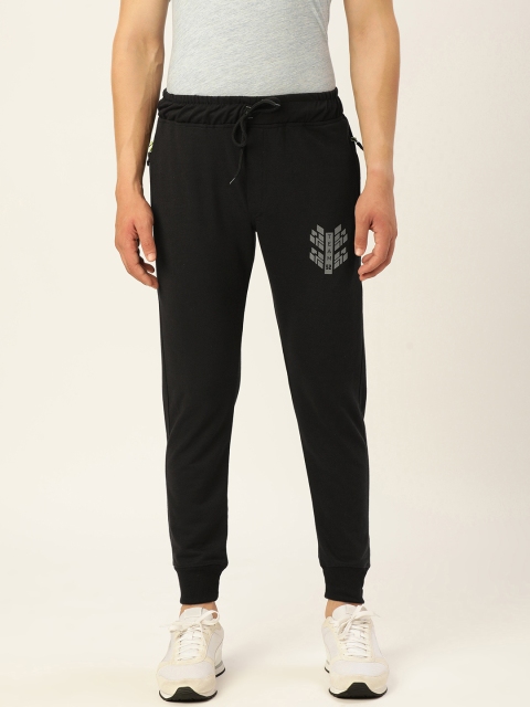 

Sports52 wear Men Black Printed Slim Fit Joggers