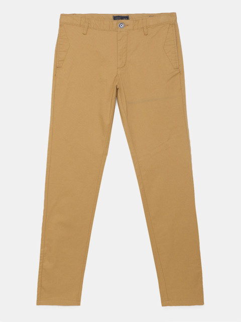 

Indian Terrain Boys Beige Regular Trousers