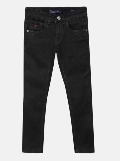 

Indian Terrain Boys Black Solid Stretchable Jeans