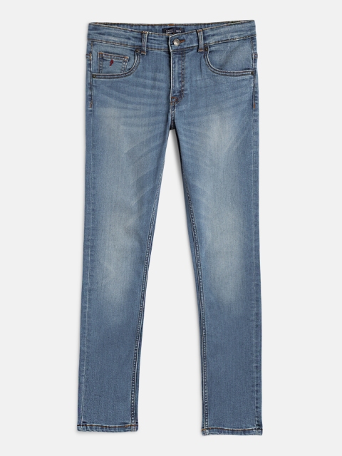 

Indian Terrain Boys Blue Heavy Fade Stretchable Jeans