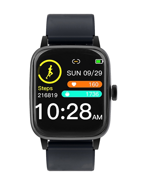 

OPTA Black Solid Bluetooth Fitness Smart Watch SB-240