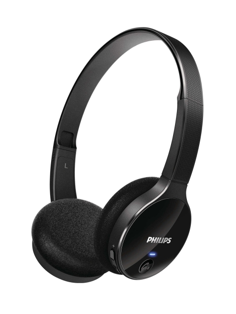 

Philips Black Bluetooth On-Ear Headphones with Mic SHB4000