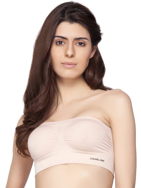 

C9 AIRWEAR Nude-Coloured Full-Coverage Tube Bra CNP2302SKNXL