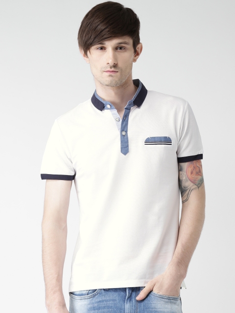 

Metersbonwe White Polo T-shirt