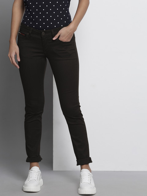 

Tommy Hilfiger Women Black Skinny Fit Low-Rise Stretchable Jeans