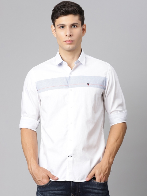

Louis Philippe Sport Men White Slim Fit Casual Shirt