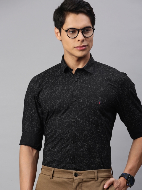 

Louis Philippe Sport Men Black Slim Fit Printed Casual Shirt