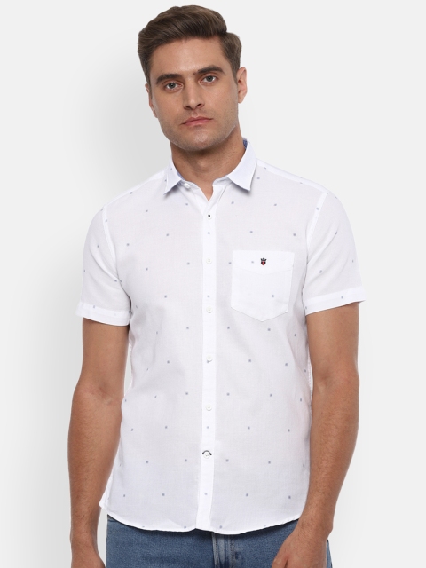 

Louis Philippe Sport Men White Slim Fit Casual Shirt