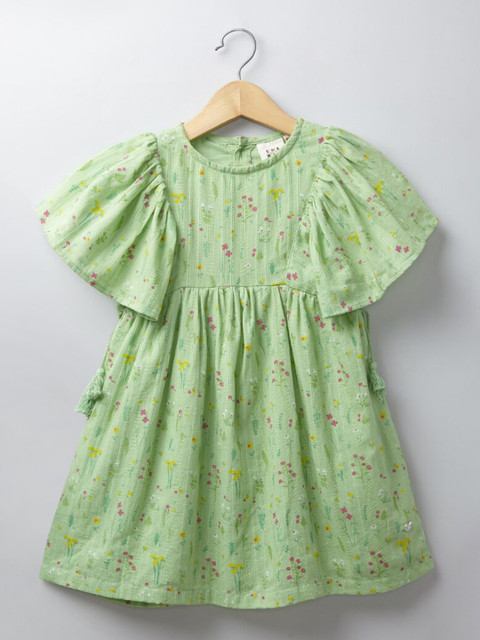 

Ed-a-Mamma Green Floral Sustainable Dress