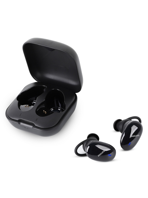 

Philips Black Upbeat True Wireless Bluetooth Earbuds with 20 Hrs Playtime TAT4205BK/94