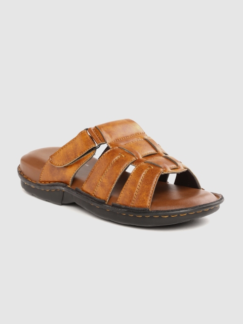 

Roadster Men Tan Brown Solid Fisherman Sandals