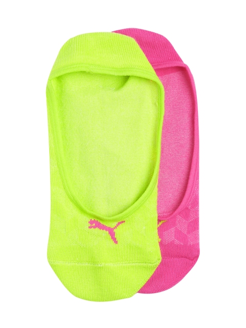 

Puma Women Pack of 2 Shoeliners, Lime green