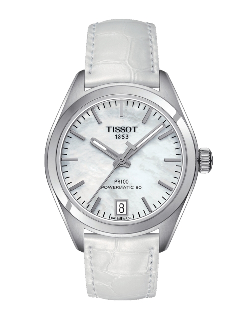 

TISSOT Women White Analogue Watch T1012071611100