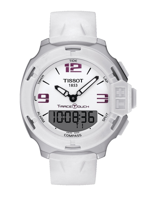 

TISSOT Men White Analogue & Digital Watch T0814201701700
